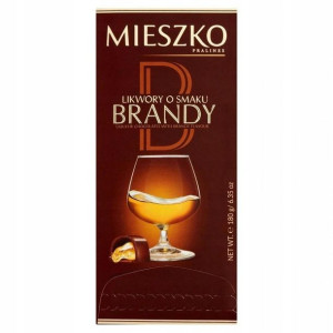 Mieszko Praliny z Alkoholem likwory brandy 180g