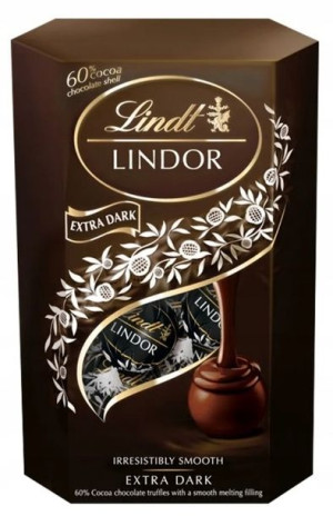 Lindt Lindor Praliny z gorzka czekolada 60% -200 g