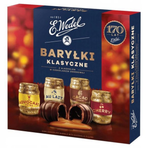 Baryłki z Alkoholem Czekoladki Wedel Klasyczne 200