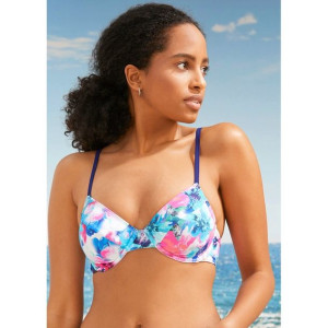 Bonprix Miękki Biustonosz Od Bikini Ze Wzorem 75d 917022