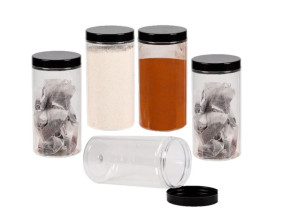 Słoik Plastikowy 500ml Pojemnik Na Żywność 5 Sztuk