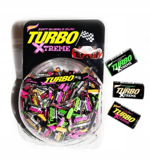 Gumy do żucia Turbo XTREME 300 szt Obrazki