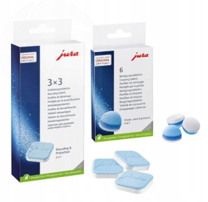 Jura Tabletki Odkamieniające 9 + Czyszczące 6 Szt