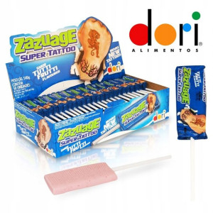 LIZAKI z TATUAŻEM o Smaku Tutti Frutti 50 szt.