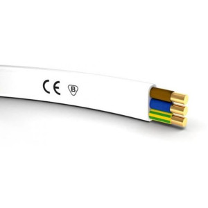 Przewód instalacyjny YDYp 3x1,5 450-750V płaski