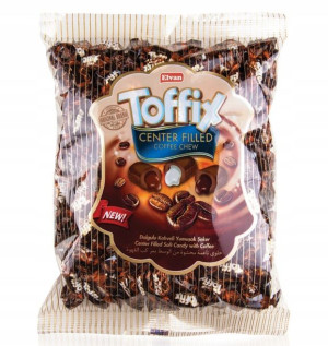 Cukierki Toffix z Nadzieniem Kawowy 1kg ELVAN