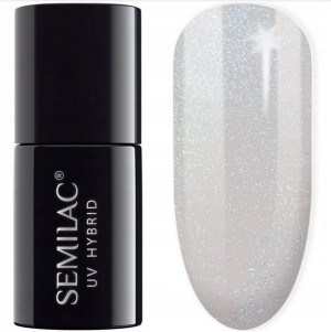 Semilac Lakier Hybrydowy 338 Cozy Gray Shimmer 7ml