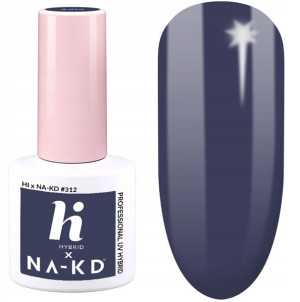 312 hi hybrid Na-kd lakier hybrydowy Blue Grey 5 ml