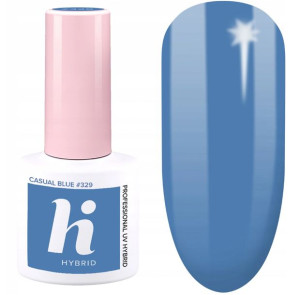 329 hi hybrid Travel lakier hybrydowy Casual Blue 5 ml