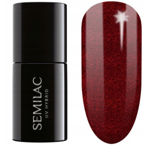 Semilac Lakier Hybrydowy 306 Divine Red