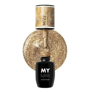 MYLAQ Lakier Hybrydowy M723 My Gleaming Gold 5 ml
