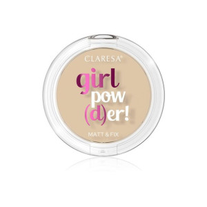 Claresa Girl Pow(d)er! Puder 02 Natural Beige 12g