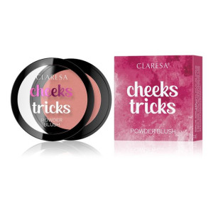 Claresa róż CHEEKS TRICKS 01 CHARM 4g