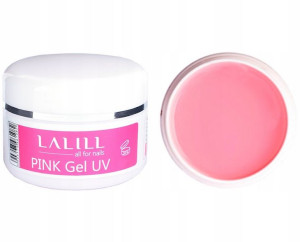 Żel Budujący UV Jednofazowy One Pink Różowy 50 ml Lalill