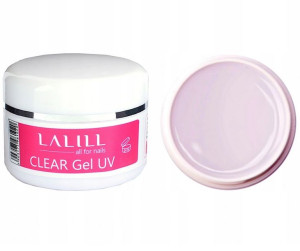 Żel Budujący UV Jednofazowy Clear BEZBARWNY 50 ml Lalill