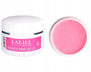 Żel Budujący UV Jednofazowy French Pink 50 ml Lalill