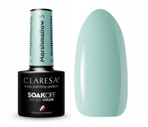 Claresa lakier hybrydowy MARSHMALLOW 3