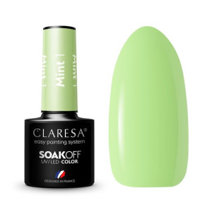 Claresa Lakier hybrydowy MINT 1