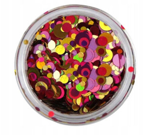 Claresa Pyłek Confetti 4 RED