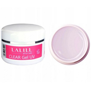Żel Budujący UV Jednofazowy Clear BEZBARWNY 5 ml Lalill