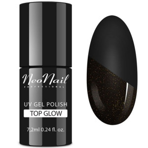 NeoNail Lakier hybrydowy 7240 Top Glow Gold