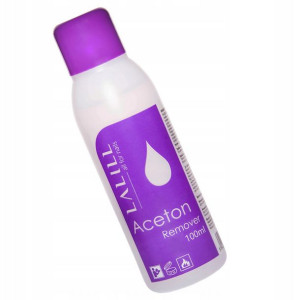 ACETON LALILL 100 ml do usuwania hybrydy żelu