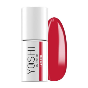 Yoshi Lakier Hybrydowy UV Hybrid Late Red 6 ml - 312