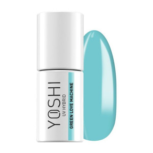 Yoshi Lakier Hybrydowy UV Hybrid Green Love Machine 6 ml - 804