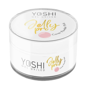 Yoshi Żel Budujący Jelly PRO Gel UV LED Cover Powder Pink 50 ml