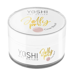 Yoshi Żel Budujący Jelly PRO Gel UV LED Cover Biscuit 50 ml