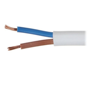 Przewód elastyczny linkowy OMY 2x0,75 300-500V H03VV-F