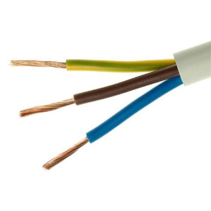 Przewód elastyczny linkowy OMY 3x1,5 300-500V H03VV-F