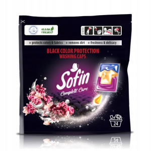 Sofin Kapsułki do Prania Czarnego 24 szt.