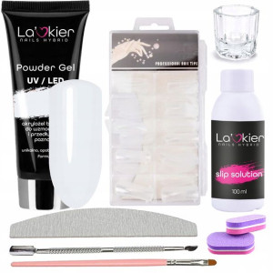 AkrylGel Zestaw Akrylożel La'kier Flexy Gel Natura