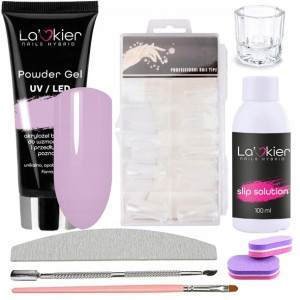 ZESTAW AkrylGel FLEXY GEL akrylożel 50ml Orchid