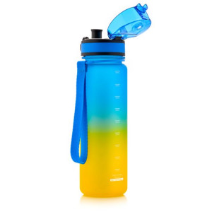 Bidon Meteor 500ml Butelka Na Wodę Niebiesko-Żółty TRITAN BPA Free