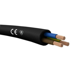 Przewód gumowy OW 3x1,5 300-500V H05RR-F