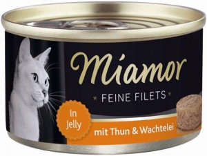 Miamor Feline Filets Tuńczyk + Jajko 100gr