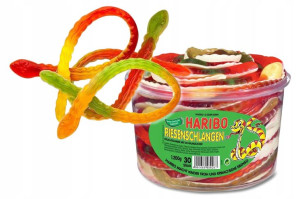 Żelki HARIBO Długie Węże Anaconda BOA 30 szt.