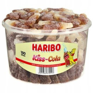 HARIBO żelki Kwaśna COLA KOLA Buteleczki 150szt