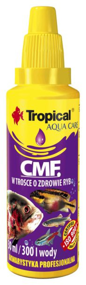 Tropical CMF 30ml - zwalcza bakterie, grzyby, ospę rybią