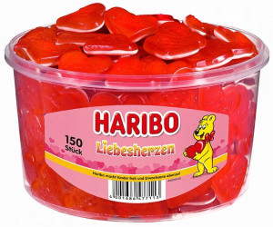 HARIBO Pianko żelki Serca 150 szt