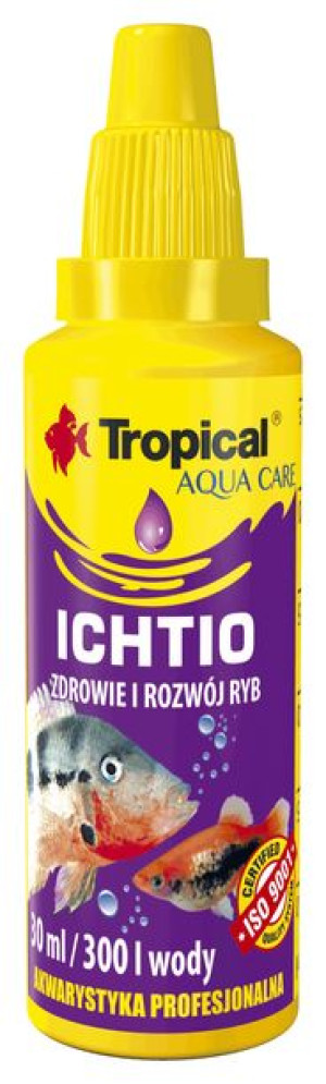 Tropical Ichtio 30ml - preparat ma ospę rybią (kulorzęsek)