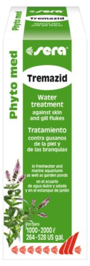 Sera Phyto med Tremazid 100ml - na przywry skórne i skrzelowe