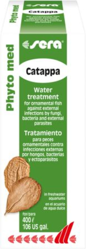 Sera Phyto med Catappa 50ml - pasożyty, bakterie