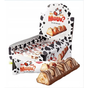 Batoniki Wafelki Who Said Muuu ABK 16 szt