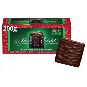After Eight Cherry & Mint Wiśnia z miętą Czekoladki Nestle 200g DE Limited