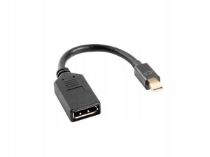 Adapter Dp Mini 1.2 -> Hdmi Kabel 20cm Czarny