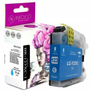 Tusz Do Brother Lc123 Cyan Dcp-j132w Dcp-j152w