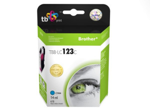 Tusz Tb Print Do Brother Lc123 Cyan Tbb-lc123c